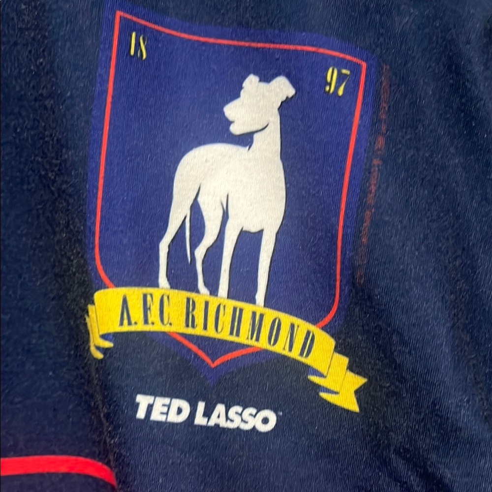 Ted Lasso A.F.C. Richmond Navy Blue Shirt